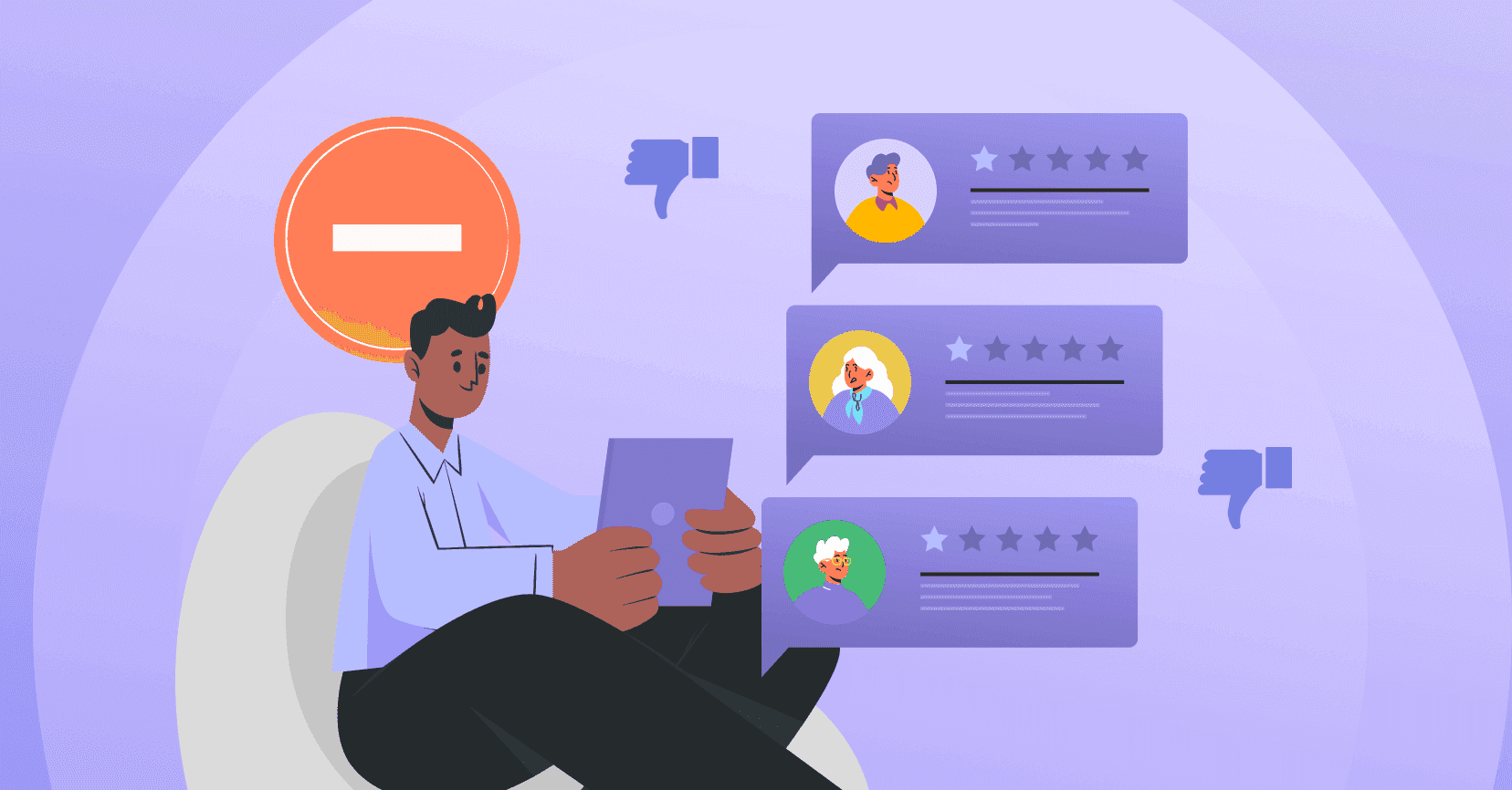 5 erros comuns ao responder avaliações negativas