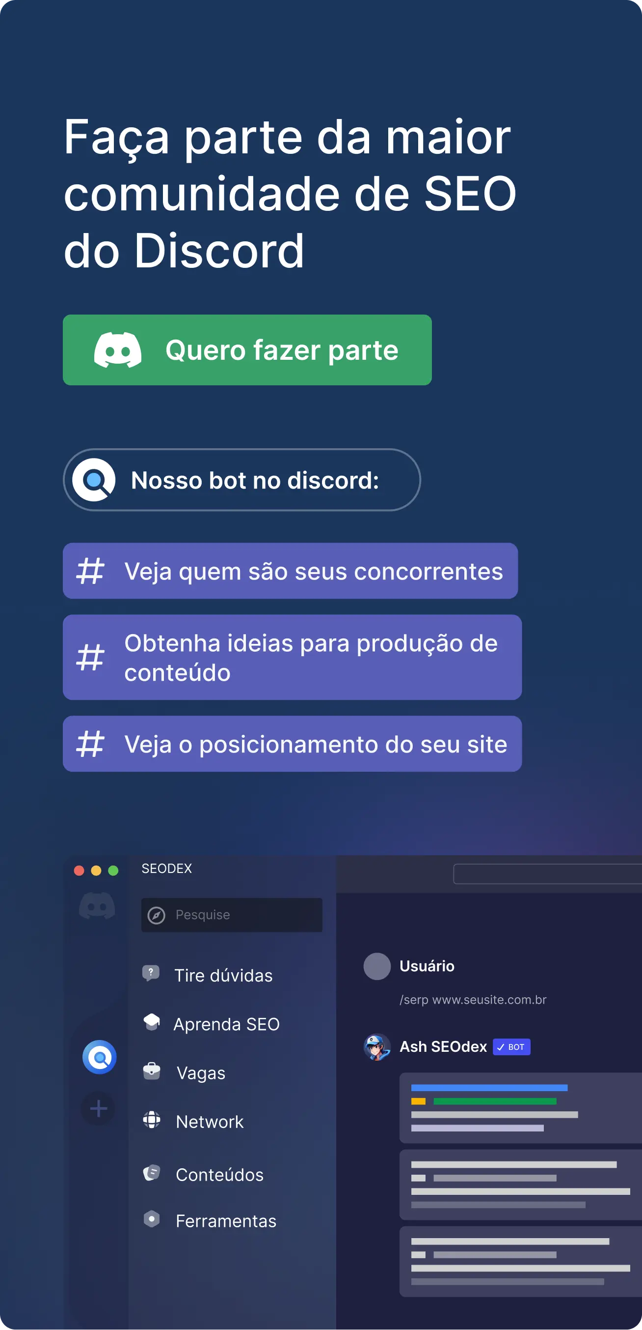 Seodex annoucement banner